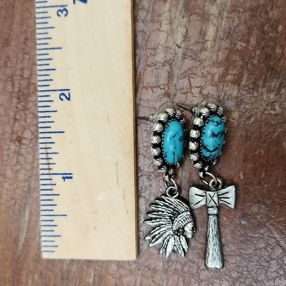 Native American earrings - Picture 3 of 3